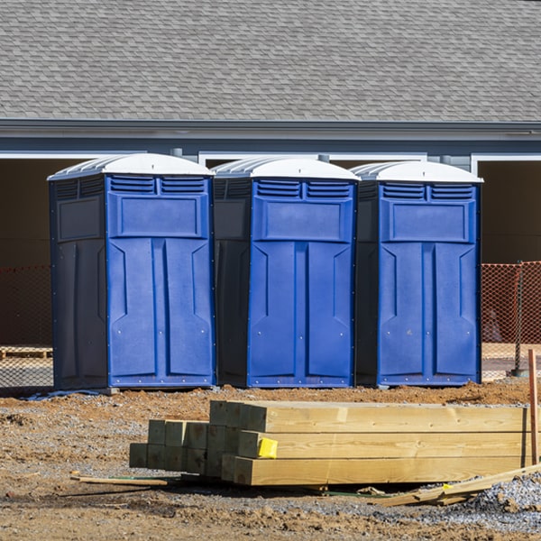 what is the maximum capacity for a single portable toilet in Sheatown Pennsylvania